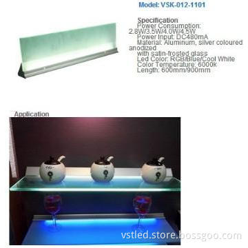 energy saving LED Table Lamps for Bedroom, color white, blue, red, RGB